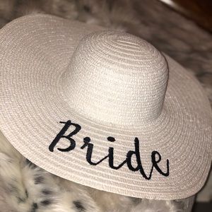 Bride Floppy Sun Hat